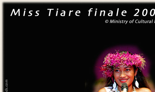 Miss Tiare election 2005 / Rarotonga