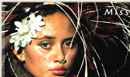 Krystina Tuara from Mangaia / Miss tiare election 2005/06