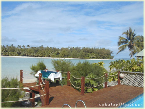 Beachfron view towards islet