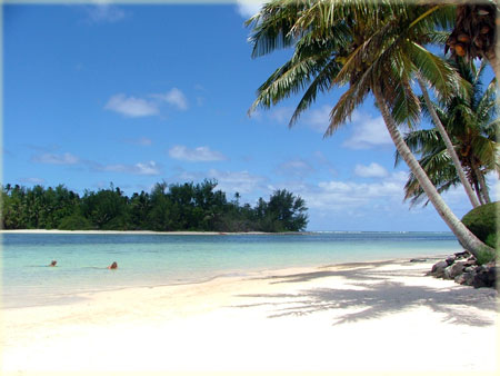 beach and lagoon