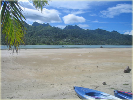 view to the mainland