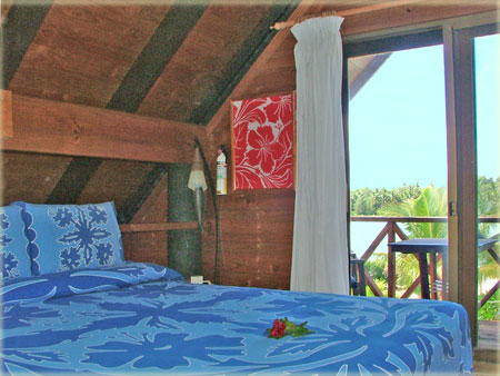 lagoon view villa bedroom