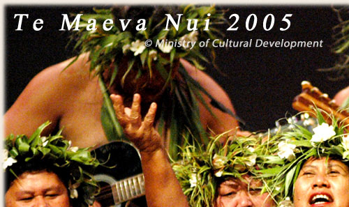 Dance Group from Takitumu / Rarotonga - Te Maeva Nui 2005 / Cook Islands