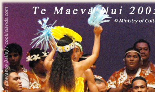 Dance Group from Tongareva (Penrhyn) - Te Maeva Nui 2005 / Cook Islands