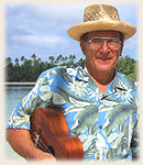 Jacke - wellknown and famous singer on Rarotonga